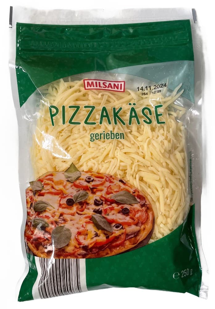 Pizzakäse, 250 g Milsani – Hofer