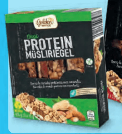 Protein Müsliriegel 3 x 35 g GOLDEN BRIDGE Angebot bei Hofer