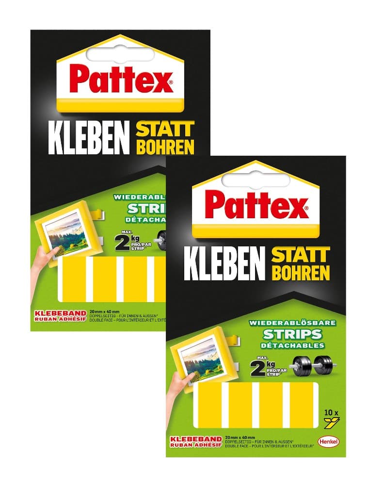 Pattex Kleben statt Bohren Klebeband – Penny