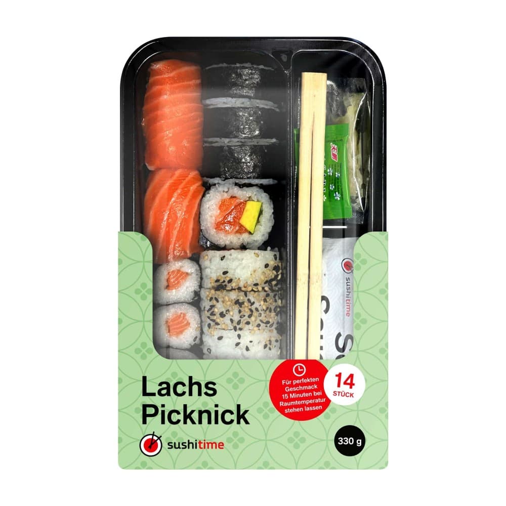 Lachs Picknick 330 g Packung sushitime Angebot bei Billa Plus