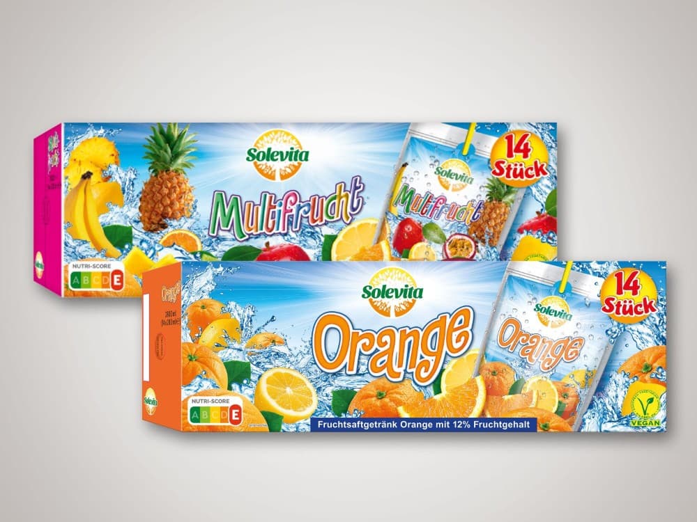 Solevita Funny Fruit Drink 14 x 0.2 l Angebot bei Lidl