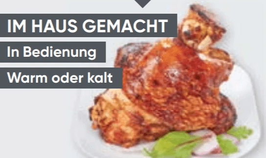 Gegrillte hintere Schweinsstelze, 100 g maxi.Rauchkuchl – Maximarkt