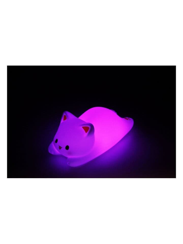 Silikon-Nachtlichter Schlafende Katze, L 15 cm Winkee – Müller