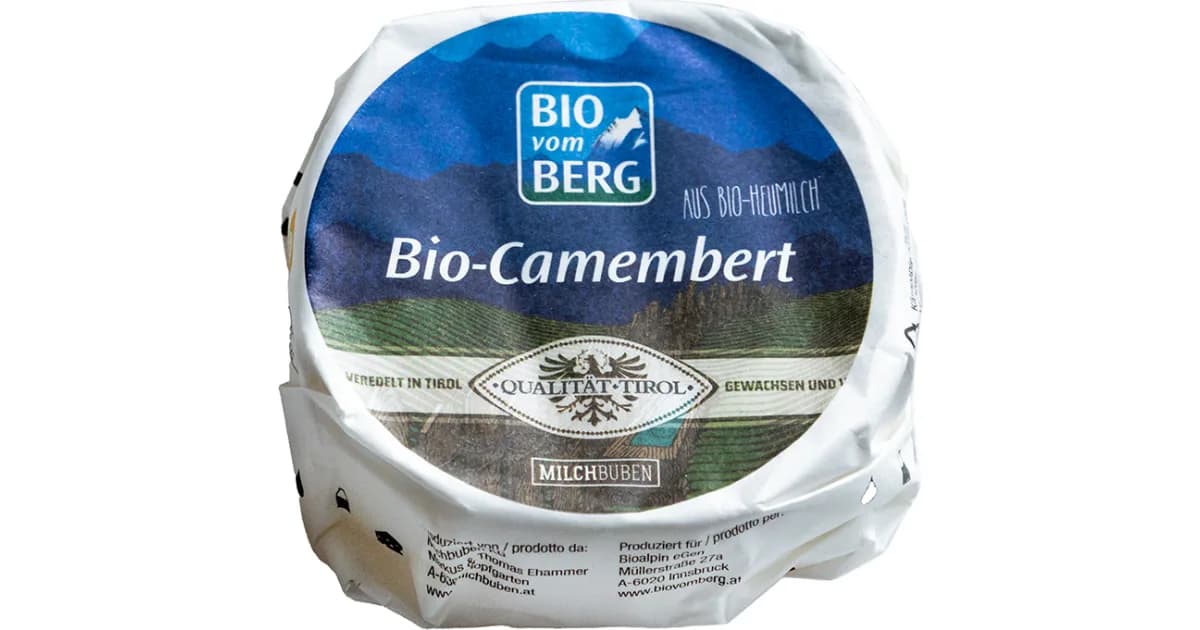 BIO vom BERG Camembert 180 g Angebot bei MPREIS