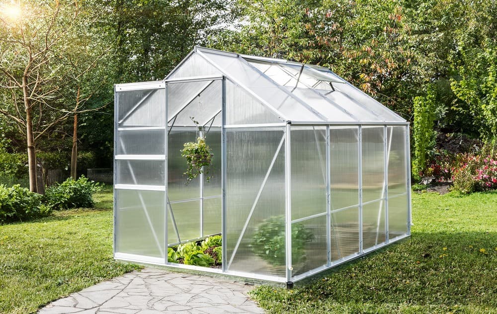 Power Garden Alu-Gewächshaus OSAKA, ca. 430 x 250 x 235 cm – Norma