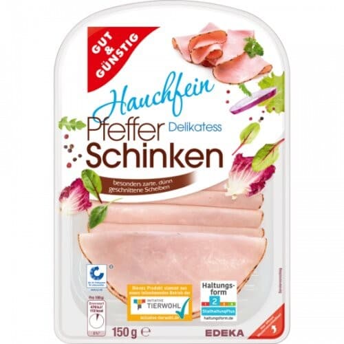 Aufschnitt hauchfein, 150 g – Hofer