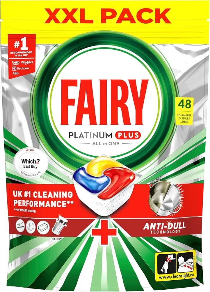 Fairy Tabs Platinum Plus, 48 Stück – Interspar