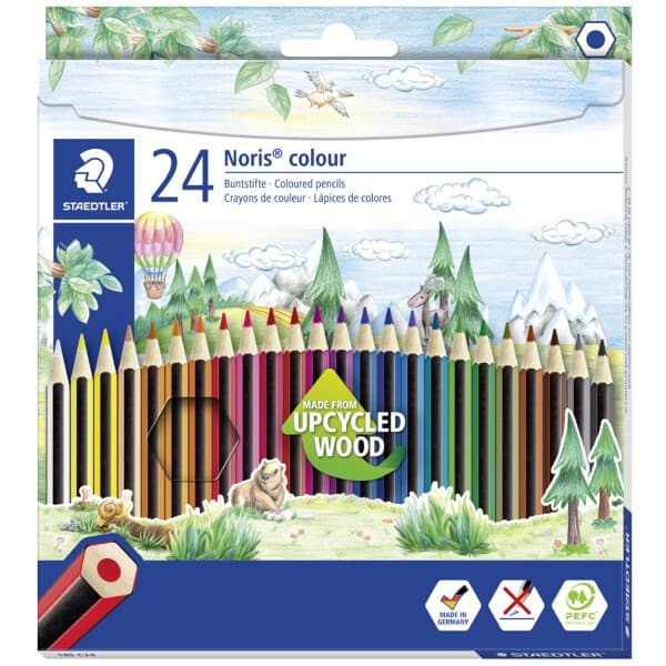 Noris Colour Farbstifte 24er Etui Angebot bei Müller