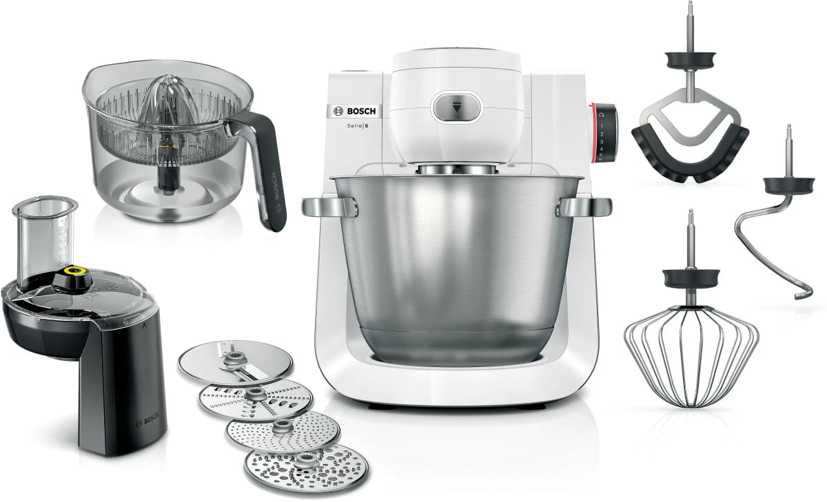Küchenmaschine MUMS6EW24D Bosch – Maximarkt