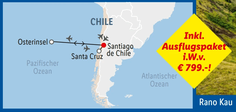 Chile & Osterinsel Rundreise, 14 Tage – Lidl Reisen