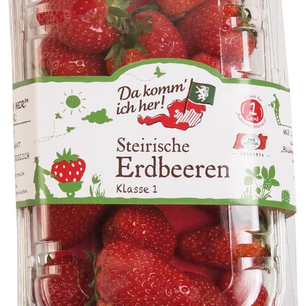 Steirische Erdbeeren, 250 g – Billa