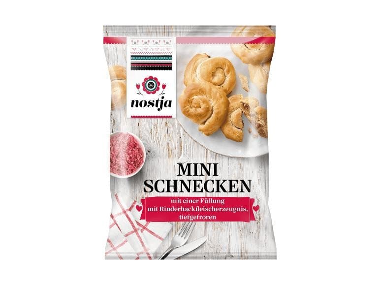 Mini Schnecken, 1 kg nostja – Lidl