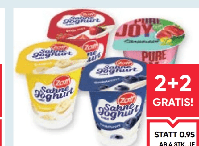 Zott Sahne-Joghurt oder Pure Joy Vegan, 140 g – Maximarkt