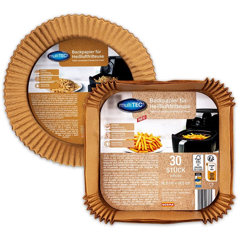 Backpapier 30 Stück oder 50 Stück multiTEC Angebot bei Norma