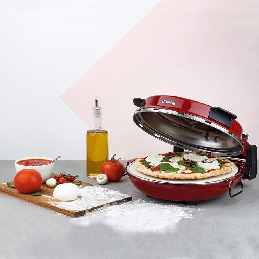 Koenig Pizzaofen NAPL350, Max. Pizza-Ø 32 cm – Norma