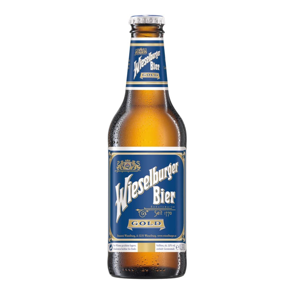 Wieselburger Gold, 0,33 Liter Einweg – Billa