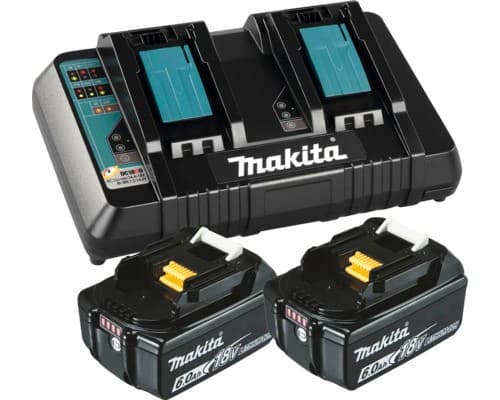 Doppel-Starterset, 2 x 18 V (6,0 Ah) MAKITA – Zgonc