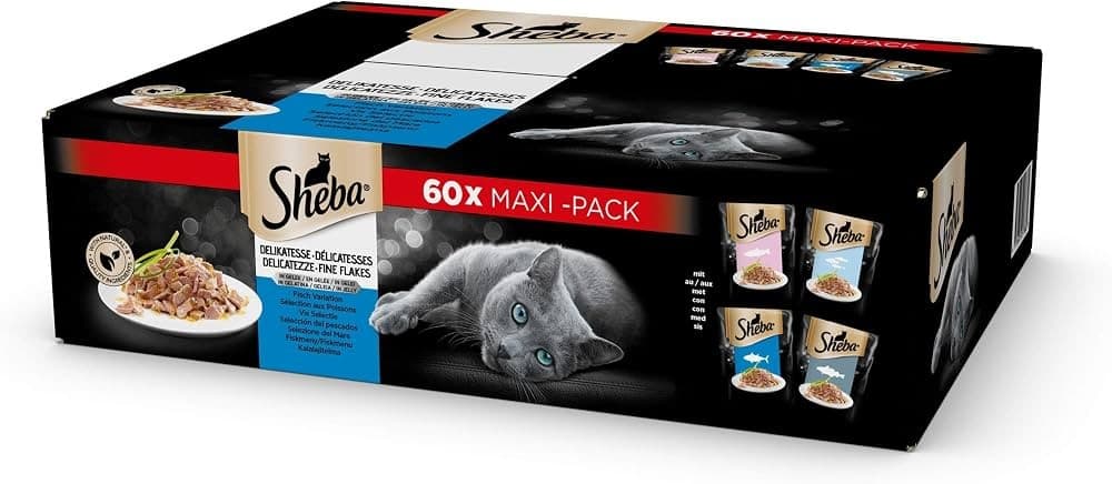 Sheba Katzenbeutel, 60x85 g – Billa Plus