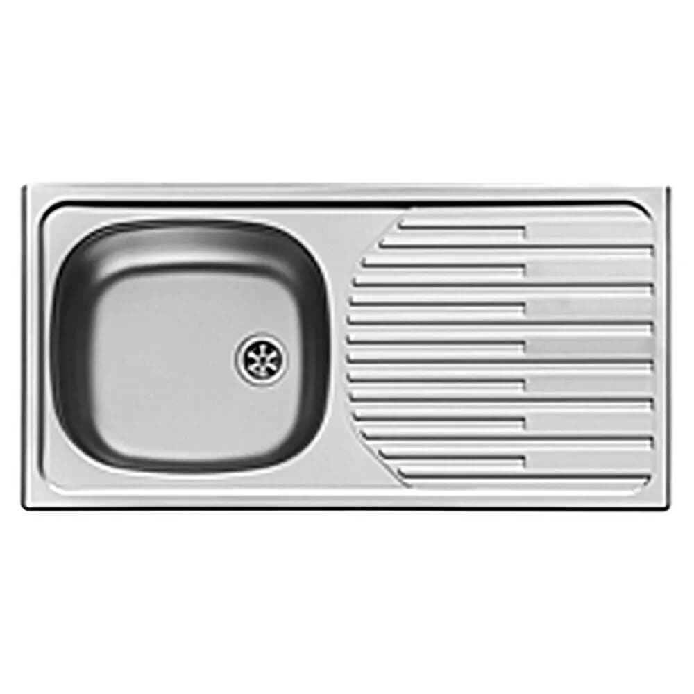Admiral Einbauspüle CA 1, Länge 86 cm, Breite 43,5 cm, Höhe 15 cm – Bauhaus