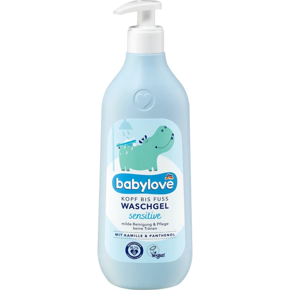 sensitive Waschgel Kopf bis Fuß, 500 ml babylove – Dm