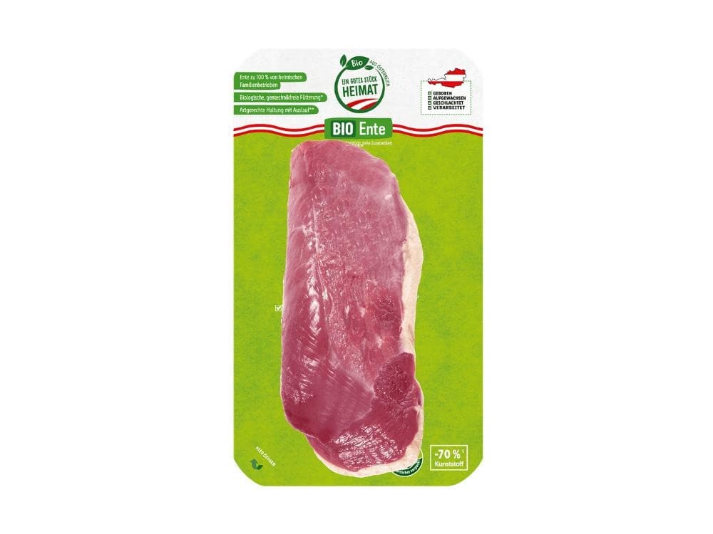Ein gutes Stück Heimat Bio Entenfilet, 250 g – Lidl
