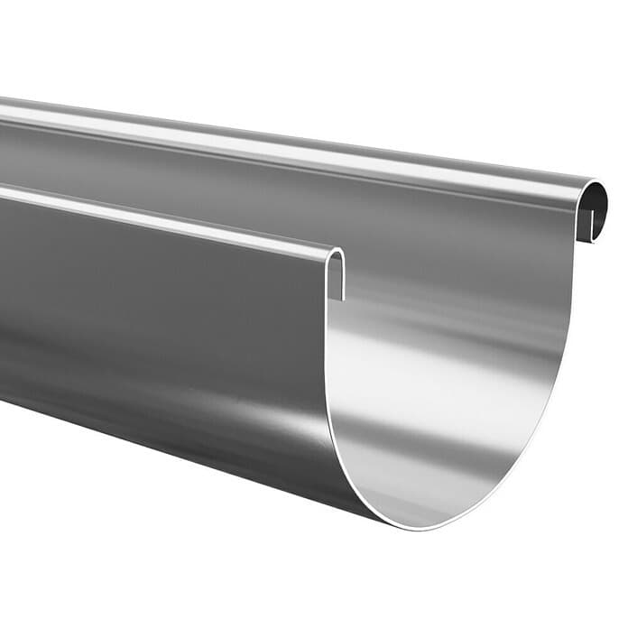 Dachrinne halbrund, 2 m, NW 80 – Bauhaus