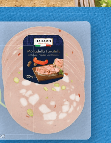 Italiamo Mortadella Farcitella, 125 g – Lidl