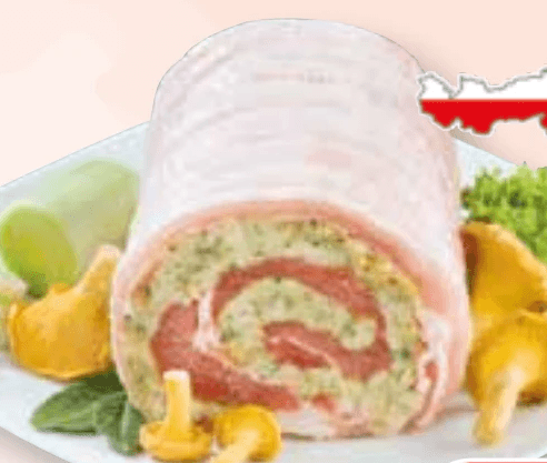Eierschwammerlrollbraten, ca. 1,5-kg-Stück TANN – Spar