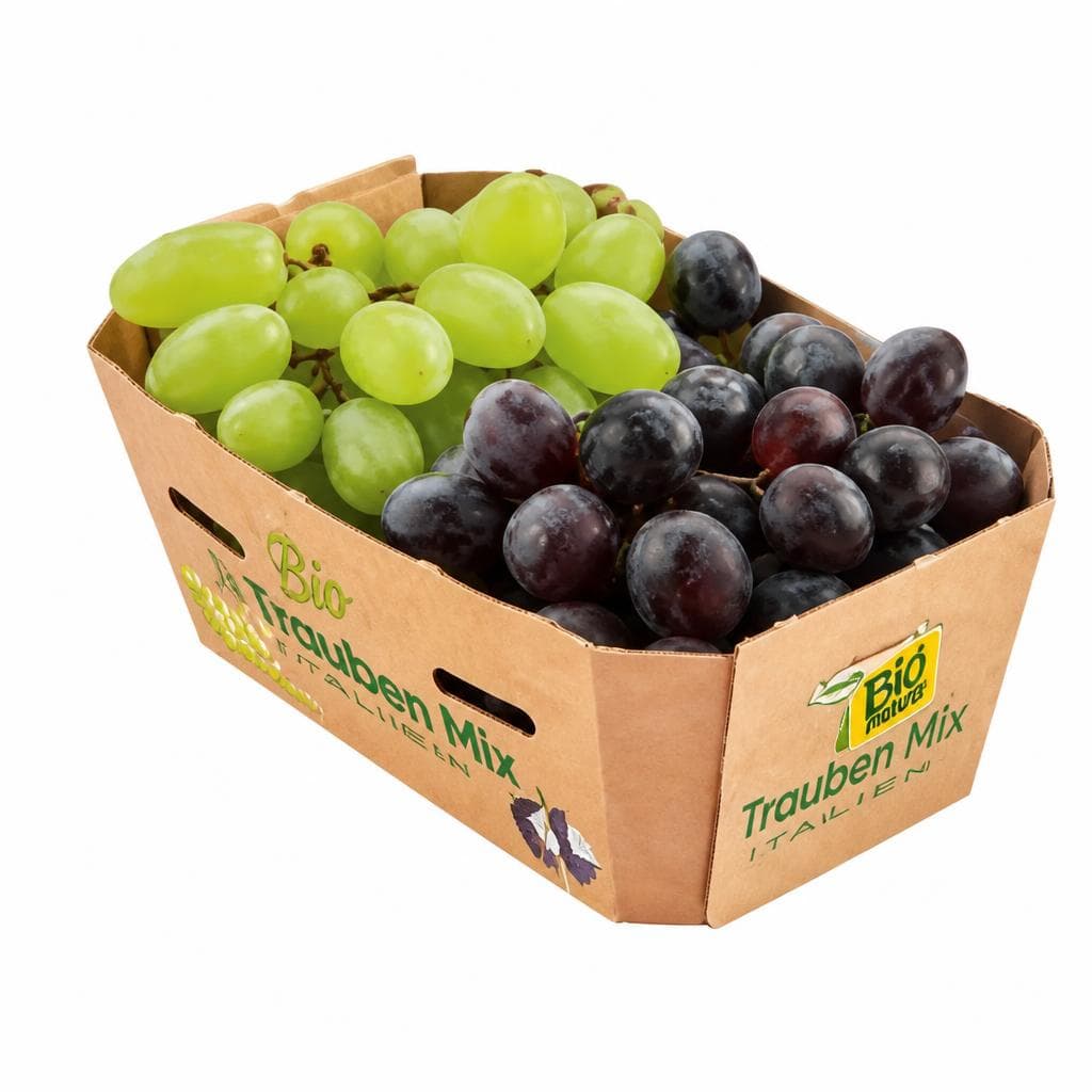 Bio-Trauben Mix, 500 g Packung SPAR Natur*pur – Maximarkt