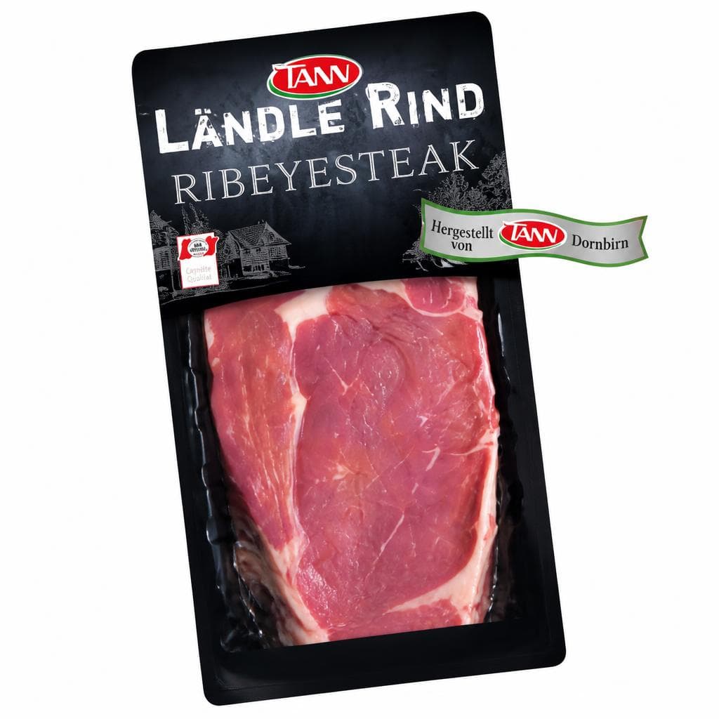 Ländle Rinds-Ribeyesteak, ca. 350-g-SKIN-Packung TANN – Spar