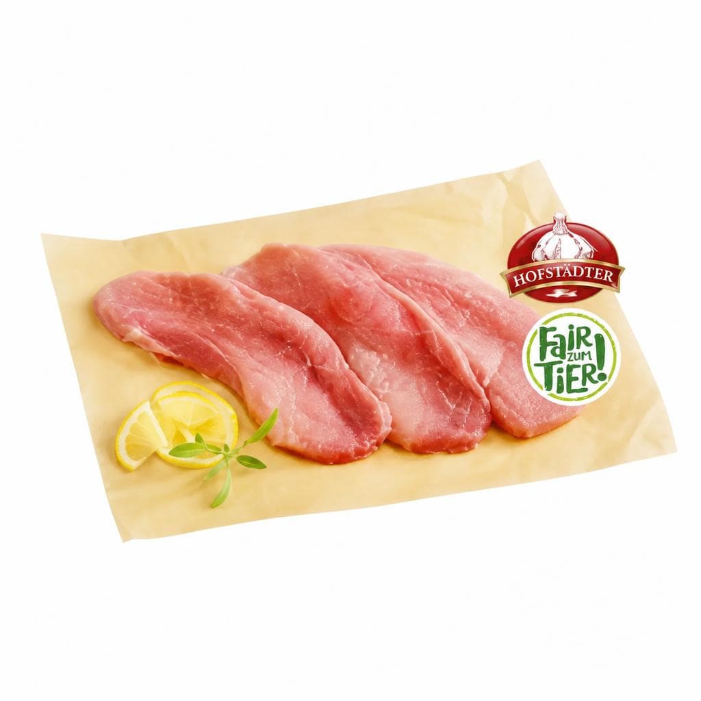 Hofstädter Fair zum Tier! Schnitzel vom STROHwohlschwein, 400 g – Billa Plus