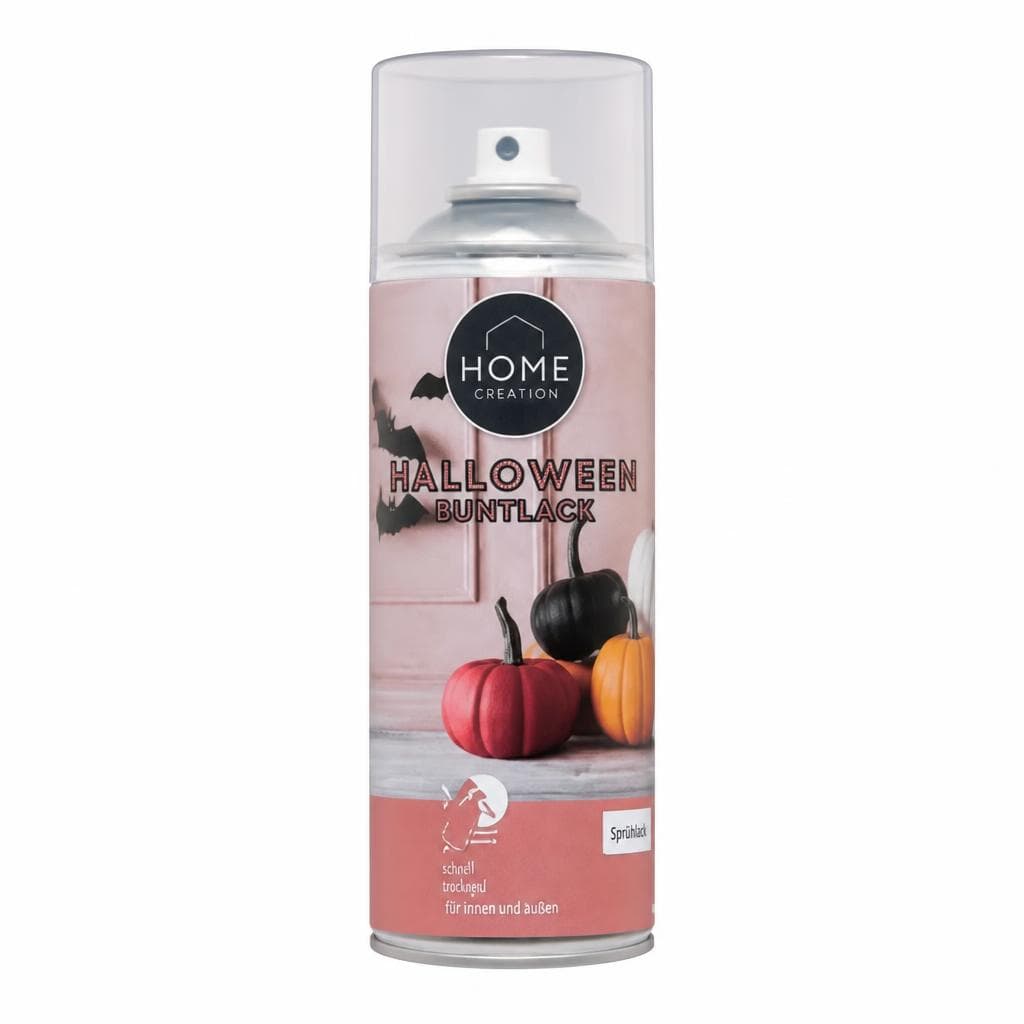 Halloween Buntlack/Fadenspray, 400 ml bzw. 70 ml HOME CREATION – Hofer