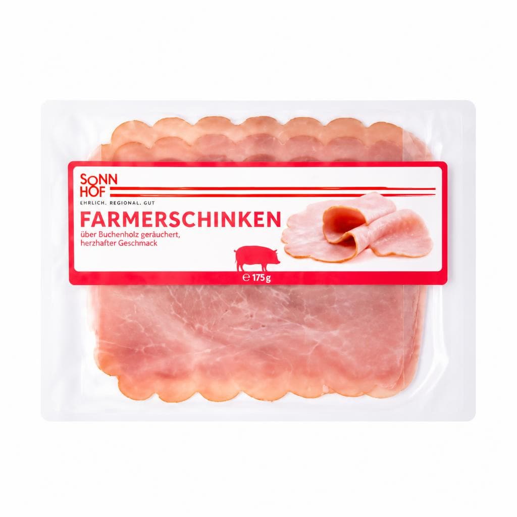 Farmerschinken, 175 g SONNHOF – Hofer