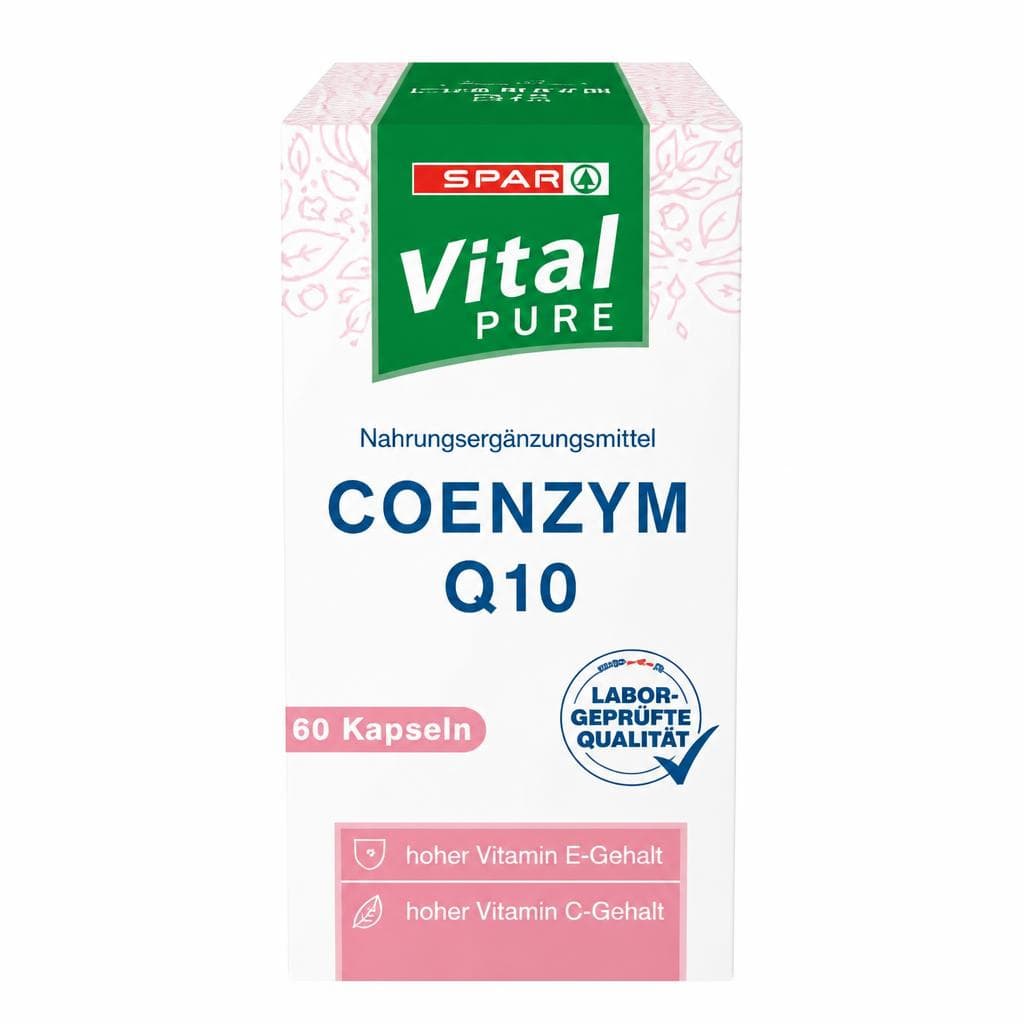 Vital Pure Coenzym Q10 Kapseln, 60 Kapseln SPAR Vital PURE – Spar