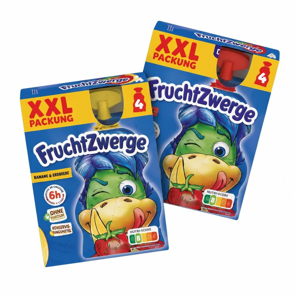 Danone Frucht-Zwerge Quetschies, 4x 70 g – Lidl