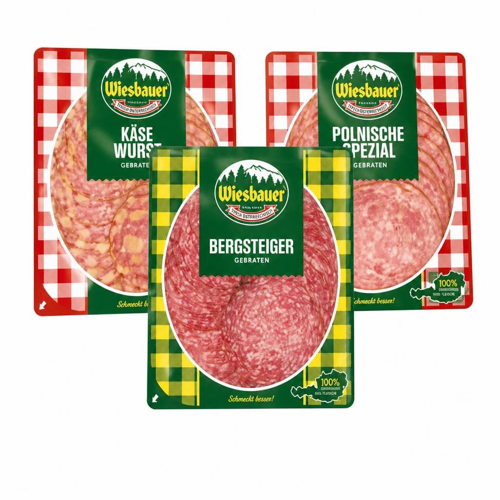 Wiesbauer Bergsteiger, Polnische Spezial, Käsewurst gebraten oder Beskada, 80 g – Billa