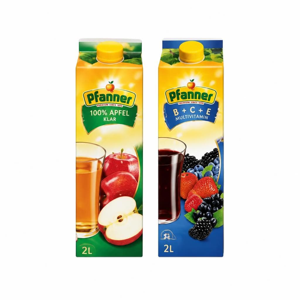 Pfanner Saft oder Nektar, 2 Liter – Maximarkt