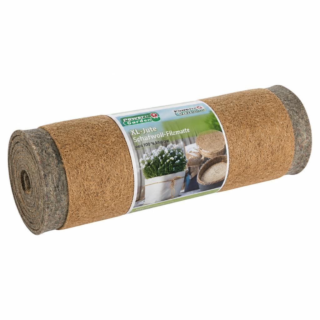 Powerfix Garden XL-Jute und Schafwoll-Filzmatte, ca. 2,5 x 0,75 m – Norma