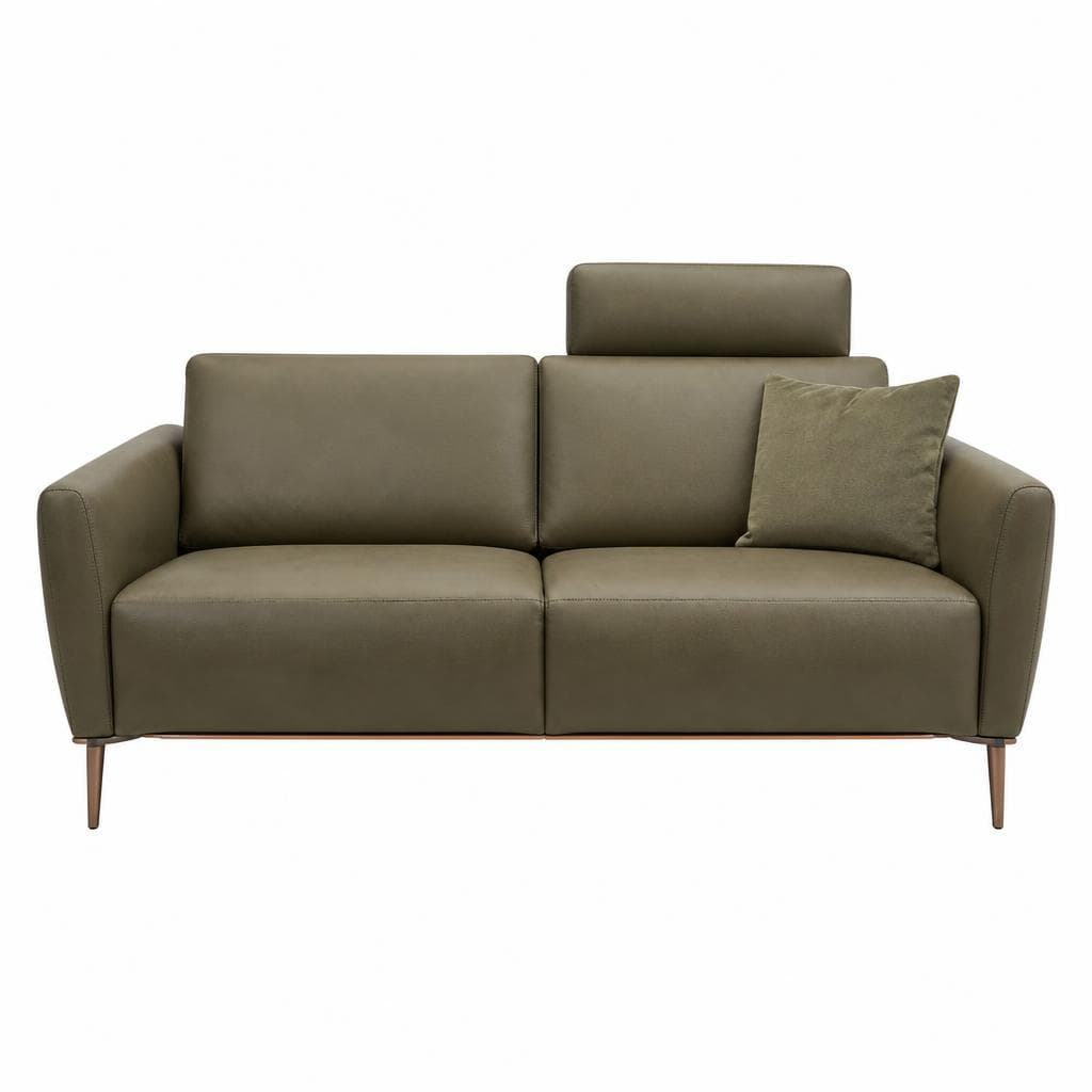 2er-Ledersofa, ca. 182 cm – XXXLutz