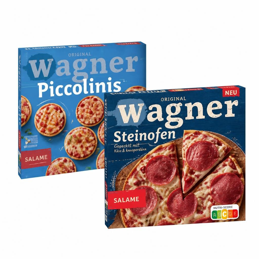 Wagner Steinofen Pizza, BIG Sensation oder Piccolinis, 243 g - 450 g – Maximarkt