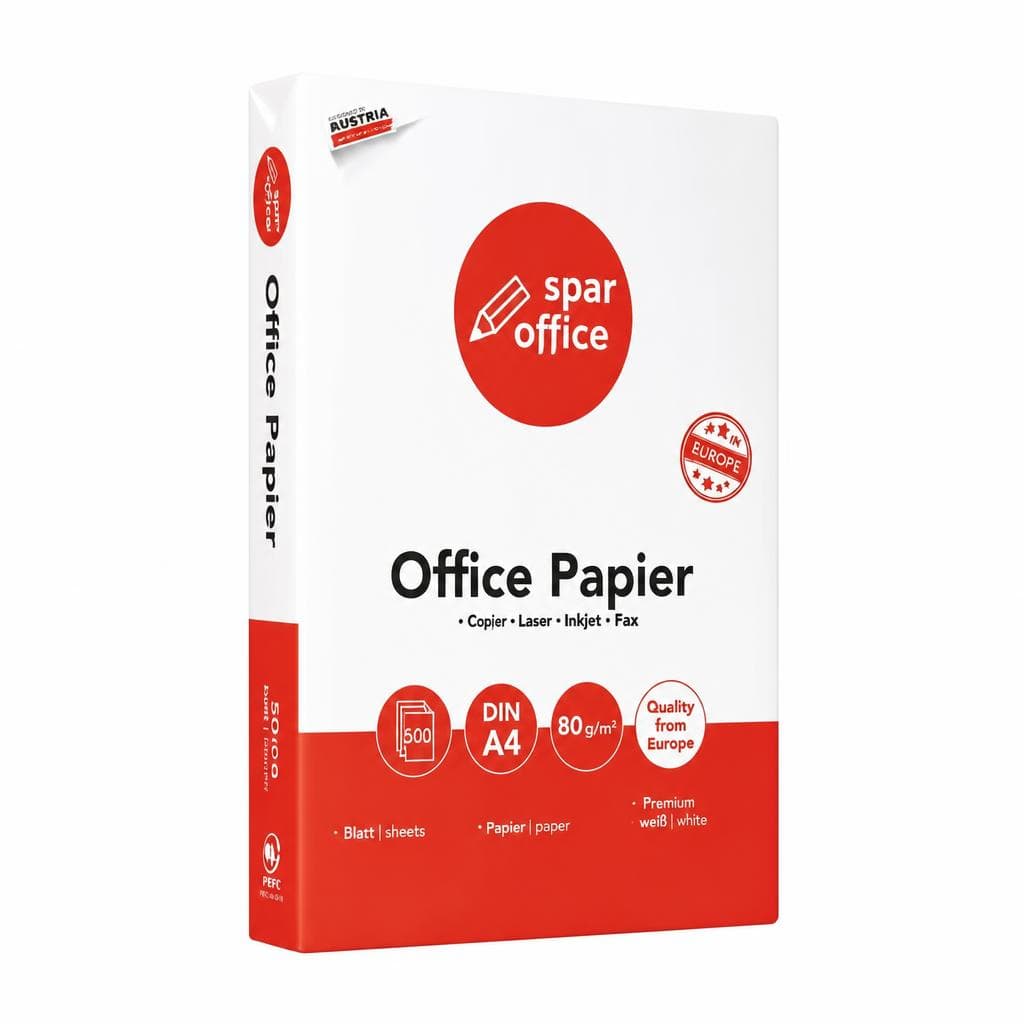 spar office Multifunktionspapier 500 Blatt, DIN A4, 80g/m² Angebot bei Spar