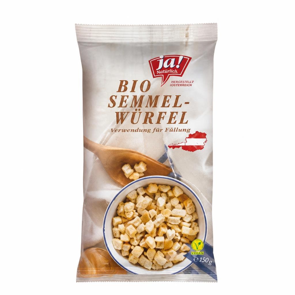 Ja! Natürlich Bio-Semmelwürfel, 250 g Packung – Billa