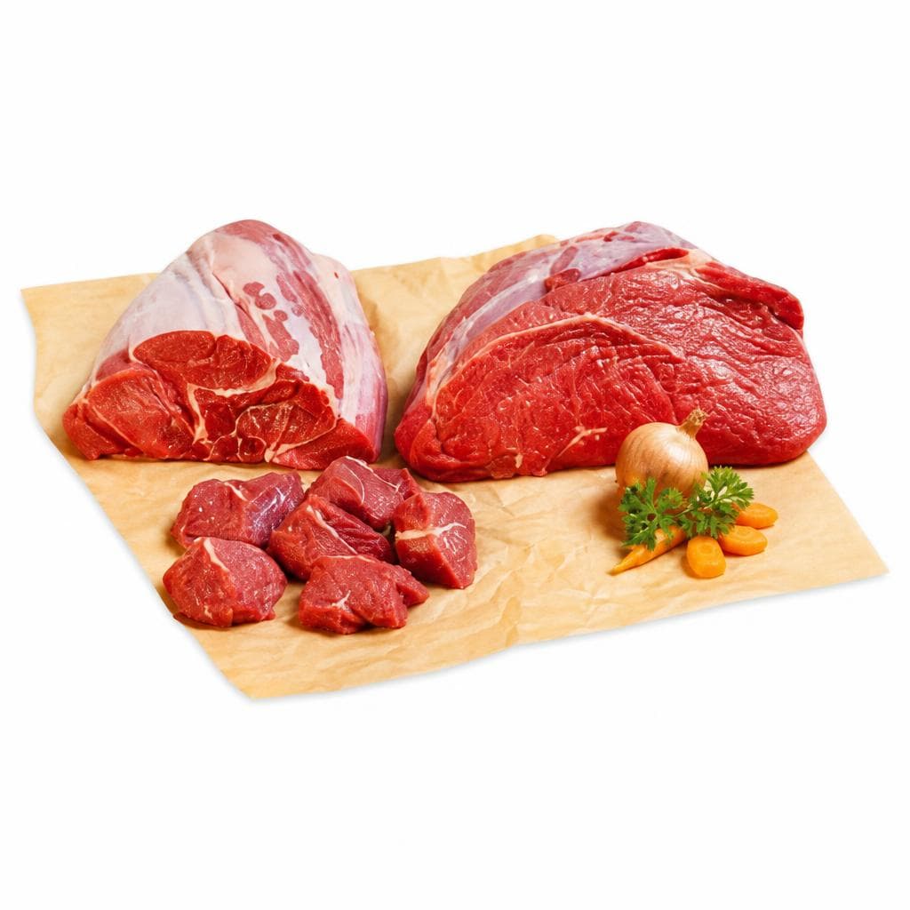 Gulasch- od. Suppenfleisch vom ALMO-Rind, per Kilo – Billa Plus