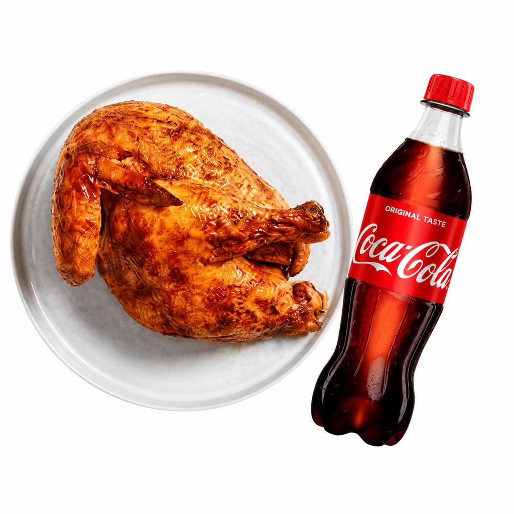 Halbes Grillhendl & Coca-Cola Limonaden 0,5 Liter Angebot bei Spar