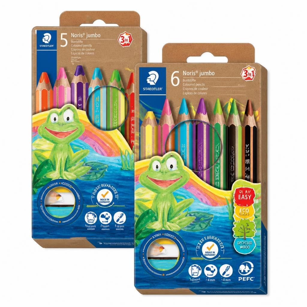 Kinder-Buntstifte-Set 3in1 – Penny