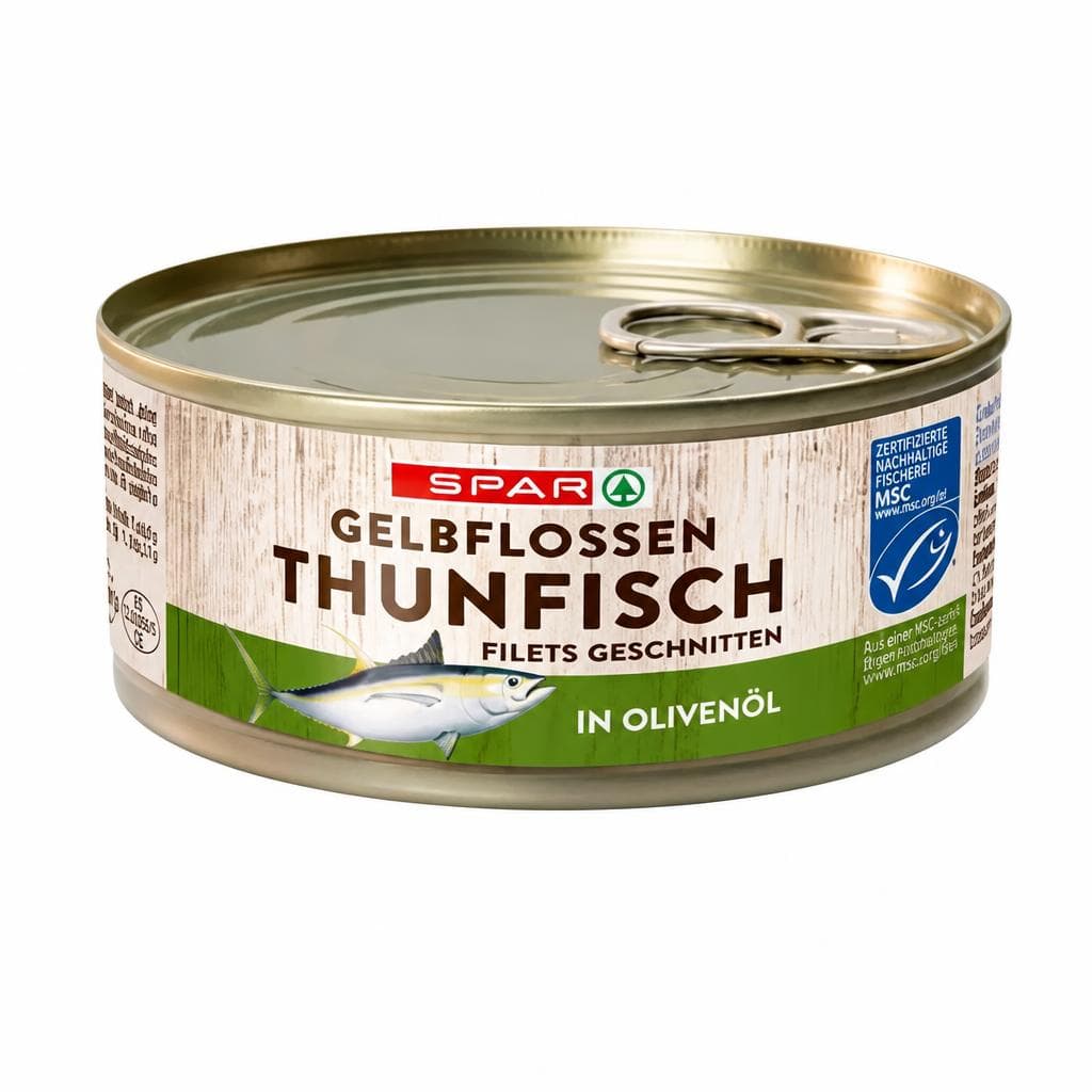 Gelbflossen Thunfisch Filets geschnitten, 195 g – Spar