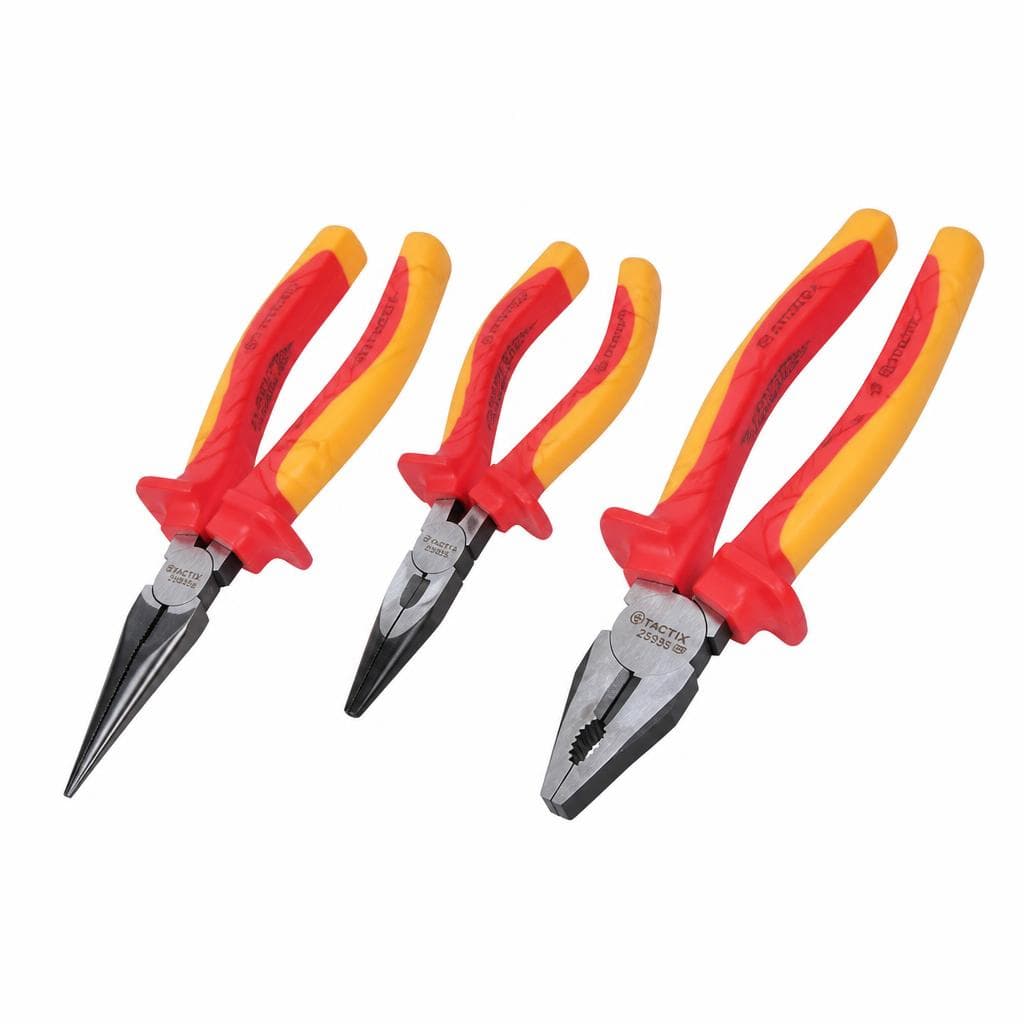VDE-Zangen-Set, 3-teilig TACTIX – Zgonc