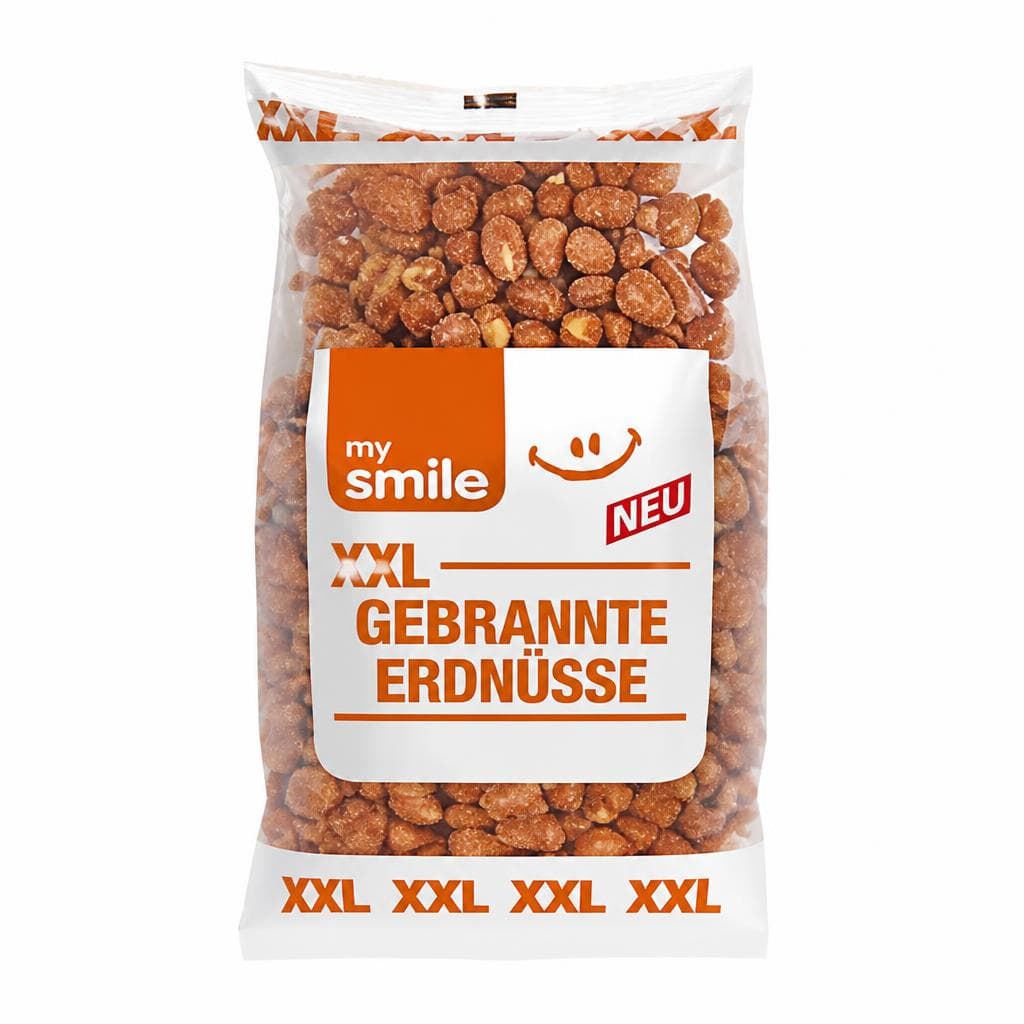 XXL Gebrannte Erdnüsse, 500 g – Norma