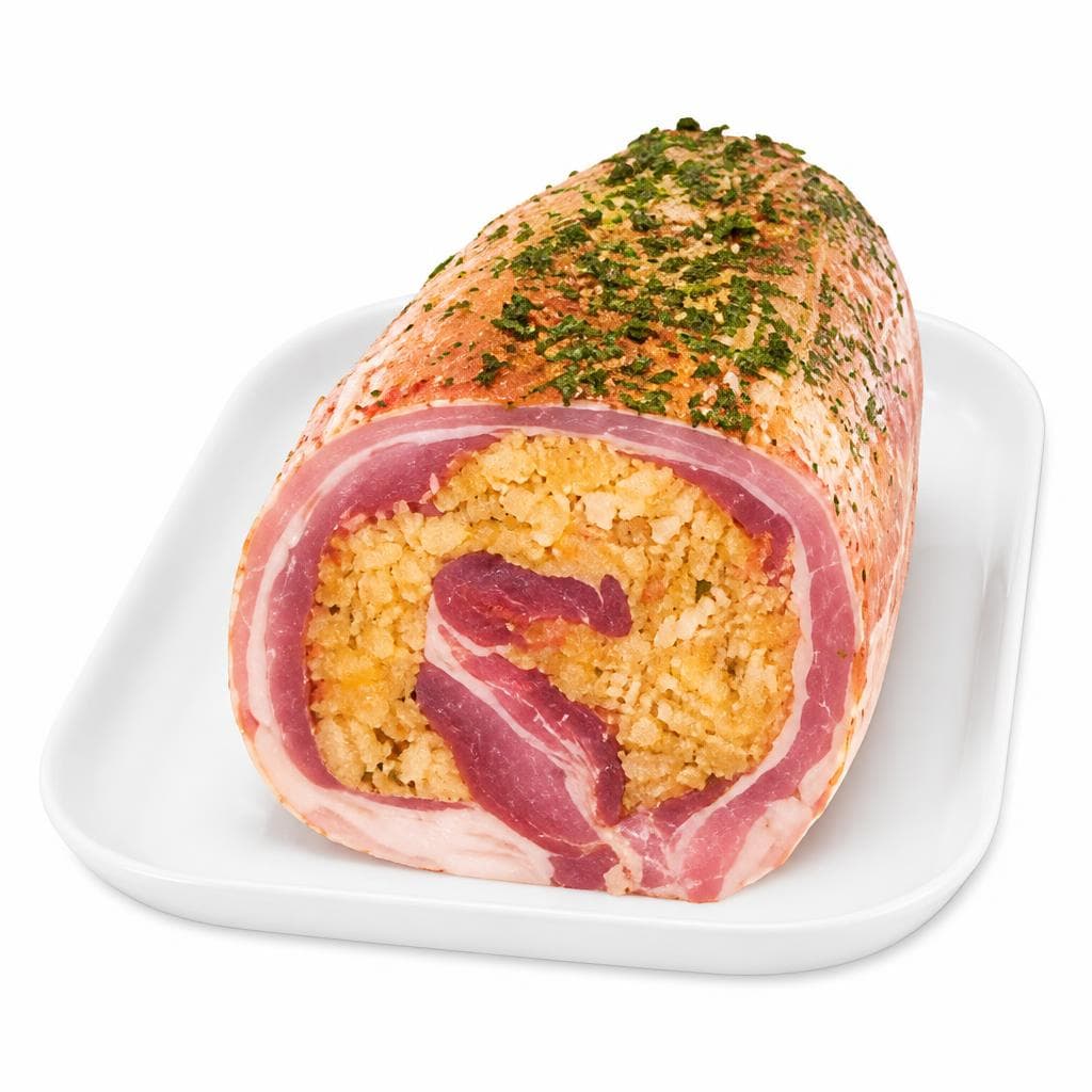 Österr. Bauchroulade mit Semmelfülle, 1 kg maxi.Fleisch – Maximarkt