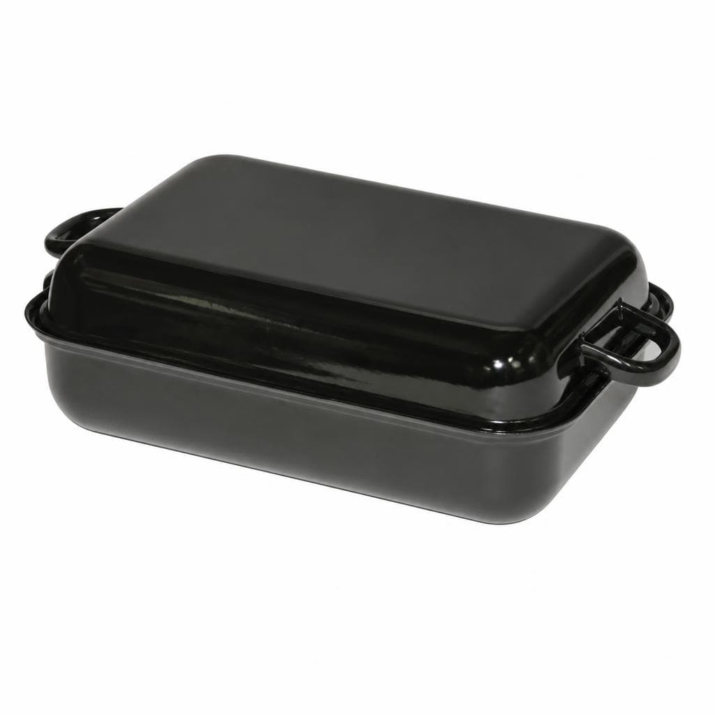 Classic Bräter mit Deckel, 37 cm x 26 cm RIESS – Maximarkt